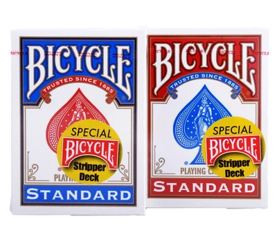 Карты "Bicycle Stripper Deck red/blue" 575952490