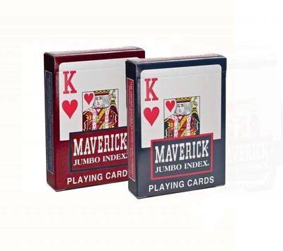Карты "Maverick Jumbo Red/blue" 970242883