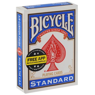 Карты "Bicycle Blank Face Blue Back" 308684535