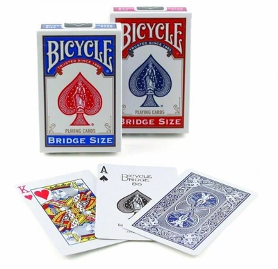 Карты "Bicycle Rider Back Bridge Size red/blue" 1623115845