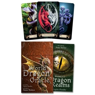Карты Таро "World Dragon Oracle Cards" Llewellyn / Карты Мирового Драконьего Оракула 2009106915
