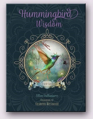 Карты Таро "Hummingbird Wisdom Oracle Cards" Red Feather / Оракул мудрости колибри 420214111