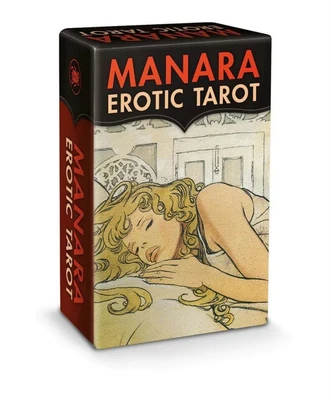 Карты Таро "Mini Tarot - Manara Erotic" Lo Scarabeo / Мини Таро - Манара Эротика 1370696742