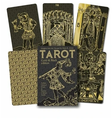 Карты Таро "Tarot Black and Gold Edition" Lo Scarabeo / Подарочный набор Таро Черное на Золотом 545270967