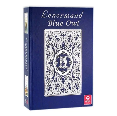 Карты Таро "Mille Lenormand Blue Owl Premium Edition" / Колода Ленорман Синяя Сова Премиум Издание 364410316