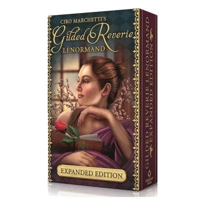 Карты Таро "Gilded Reverie Lenormand Expanded" US Games / Золотые Мечты Ленорман (расширенное издани 1911395018