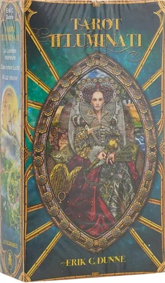 Карты Таро "Dunne Tarot Illuminati" Lo Scarabeo / Таро Иллюминатов компактная версия 55559588