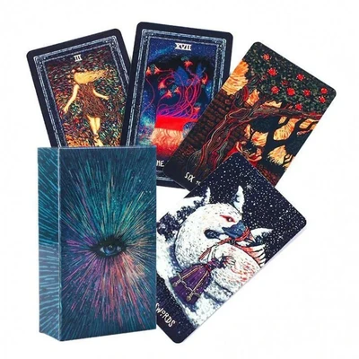 Карты Таро "Prisma Visions Tarot" 12x7 Reprint / Таро Призма видений TAROMANIA 428388513