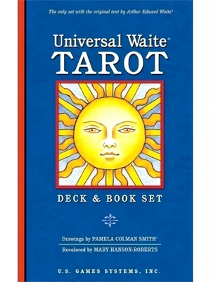 Карты Таро "Universal Waite Tarot Deck Book Set" US Games / Комплект колод/книг Таро Уэйта 391711865