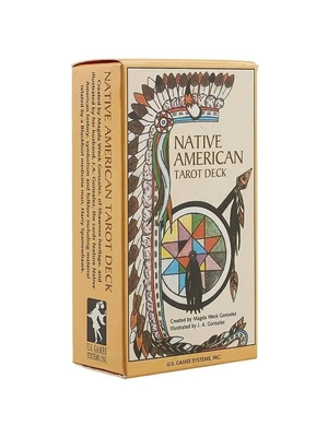 Карты Таро "Native American Tarot Deck" US Games / Таро Коренных Американцев 457976390