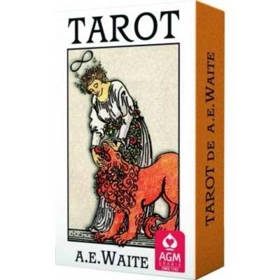Карты Таро "A.E.Waite Tarot Premium Edition - Pocket - Spanish" AGM Urania / Таро А.Э. Уэйта, испанс 1933529132