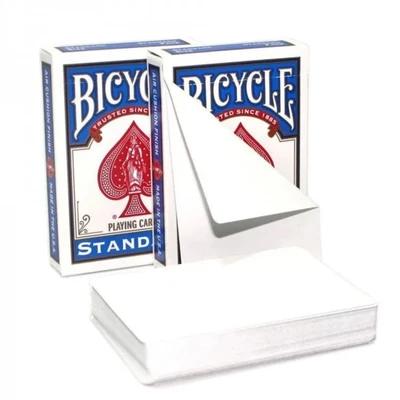 Карты "Bicycle Blank Card Both Sides blue" 2056222903