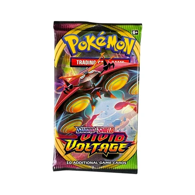 Pok_mon Sword & Shield: Vivid Voltage Booster Pack (10 cards) (ENG) 1024965404