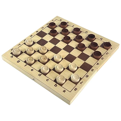 Шашки "Кировские" (Россия, дерево, 29х14,5х5 см) 2007458545