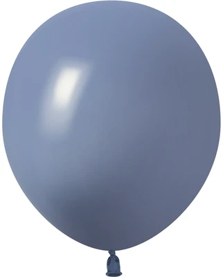 Шар (5''/13 см), Голубая дымка, пастель ретро, 100 шт., 512-05S97 612435947