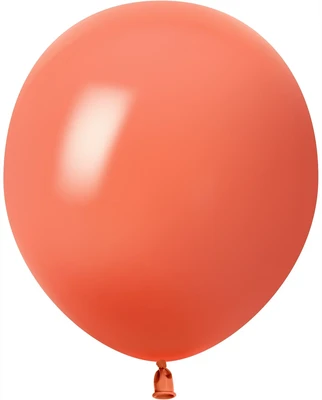 Шар (5''/13 см), Коралл, пастель ретро, 100 шт., 512-05S74 1879077050