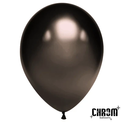Шар (5''/13 см), Черный графит, хром, 50 шт., 605135 1423600735
