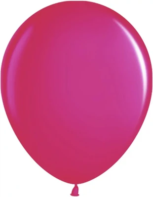 Шар (5''/13 см), Фуше лиловый (835), металлик, 100 шт., 705014 945175351