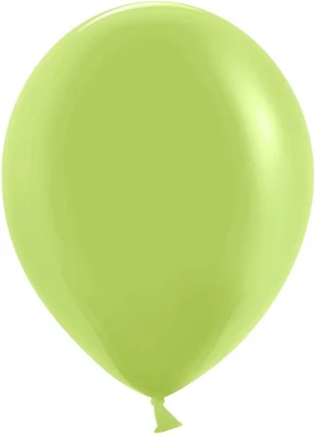 Шар (5''/13 см), Лайм, пастель, 100 шт., 605114 952039688
