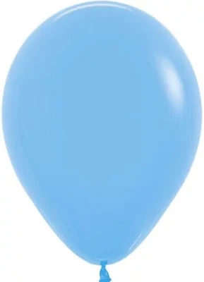 Шар (5''/13 см), Голубой (040), пастель, 100 шт., 200675 215573966
