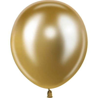 Шар (10''/25 см), Золото, хром, 50 шт., 512-10K1 246171772