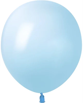 Шар (10''/25 см), Нежно-голубой, макарунс, 100 шт., 512-10H18 1062500019