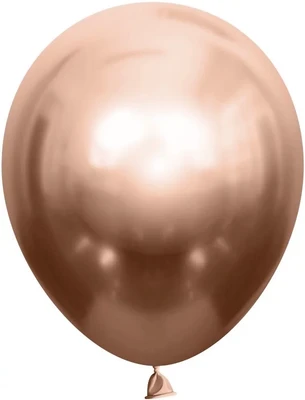 Шар (10''/25 см), Розовое Золото, хром, 50 шт., 910108 1873212622