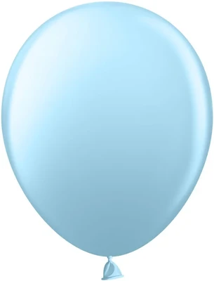 Шар (10''/25 см), Голубой, пастель, 100 шт., 910004 1946446645