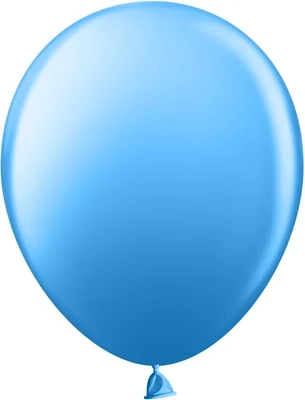Шар (10''/25 см), Синий, пастель, 100 шт., 910003 1472837568