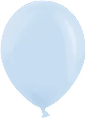 Шар (10''/25 см), Воздушно-голубой, макарунс, 100 шт., 610284 878035666