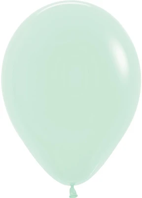 Шар (10''/25 см), Светлая мята (630), макарунс, 100 шт., 162843 2115939803