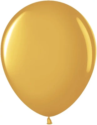 Шар (10''/25 см), Золото (818), металлик, 100 шт., 711035 1025024607