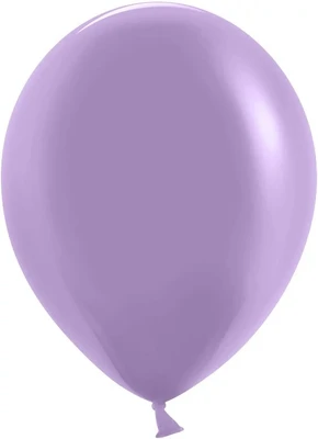 Шар (10''/25 см), Сиреневый, пастель, 100 шт., 610109 24398635