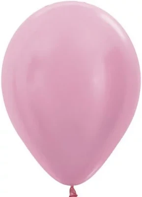 Шар (10''/25 см), Розовый (409), перламутр, 100 шт., 286273 1906736859