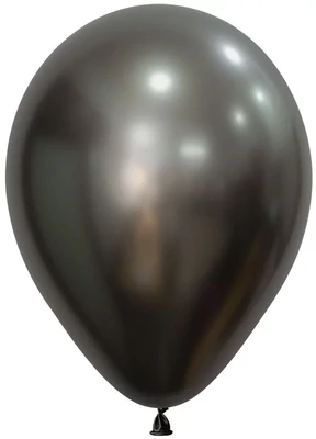 Шар (12''/30 см), Полуночный Серый (880), шелк, 50 шт., 418315 641264516