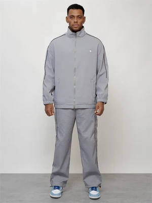 Спортивный костюм мужской модный серого цвета 15020Sr 1162210134