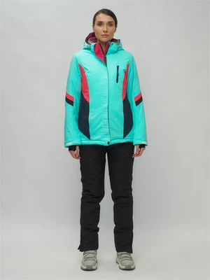 Горнолыжный костюм женский бирюзового цвета 02201Br 458932412