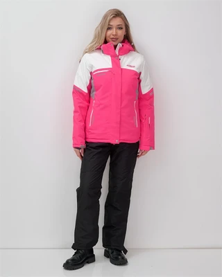 Горнолыжный костюм женский зимний УЦЕНКА розового цвета 02810R 1937406894