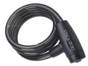 Замок для велосипеда тросовый с ключом Vinca Sport VS 577 (2) (15 x1800 mm) 1745545281
