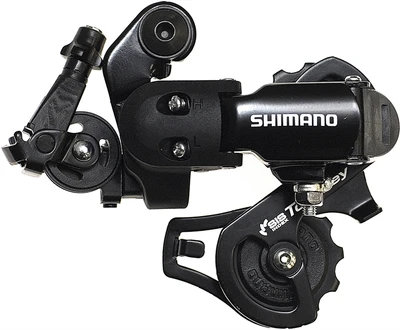 Переключатель задний Shimano Tourney FT35-A, SS, 6/7 скоростей, крепление на болт, без упаковки. 838370404
