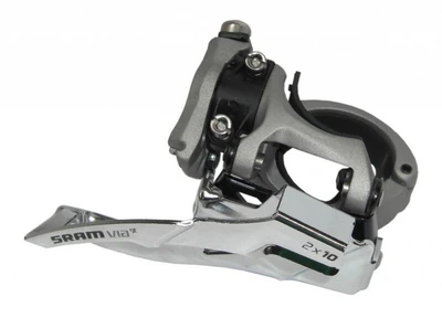 Передний переключатель Sram Via GT 2х10 скоростей нижний хомут 31,8/34,9mm Grey 2005890600
