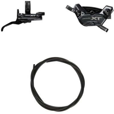 Тормоз дисковый гидравлический Shimano Deore XT M8220, BL-M8200(L)/BR-M8220(F), 1000 мм. 359685484