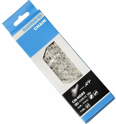 Цепь Shimano XT, HG95, 10 скоростей, 116 звеньев, амп. пин 1шт 172207222