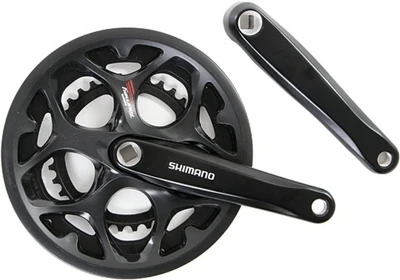 Система шатунов Shimano Tourney, A070, 170мм, Кв, 50/34, защ, с болтами 1295330091