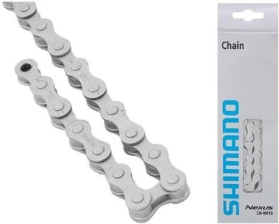 Цепь Shimano NX10, 1 скорость, 114 звеньев,1/2x1/8 1513386482
