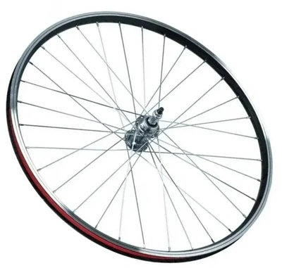 Колесо 26" заднее, двустен.обод 32 отв., втулка сталь, V-brake, болты, трещетка 6-8 скоростей 899409586