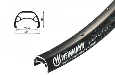 Обод Weinmann U28 27,5", 32H 67186197