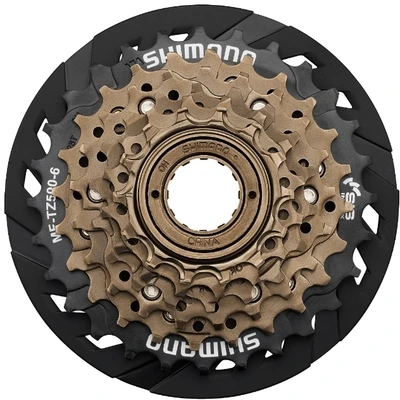 Трещотка Shimano, TZ500, 7 скоростей, 14-28 с защитой без упаковки 2021433312