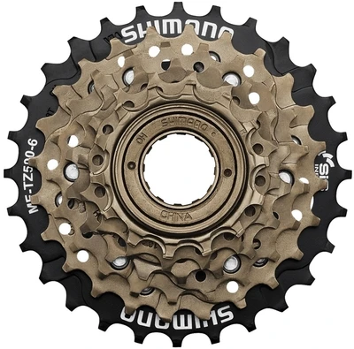 Трещотка Shimano, TZ500, 6 скоростей, 14-28, без упаковки. 291209021