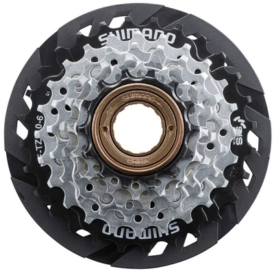 Трещотка Shimano, TZ510, 6 скоростей, 14-28, с защитой, без упаковки. 1854069724
